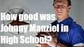 Video for Johnny Manziel High School