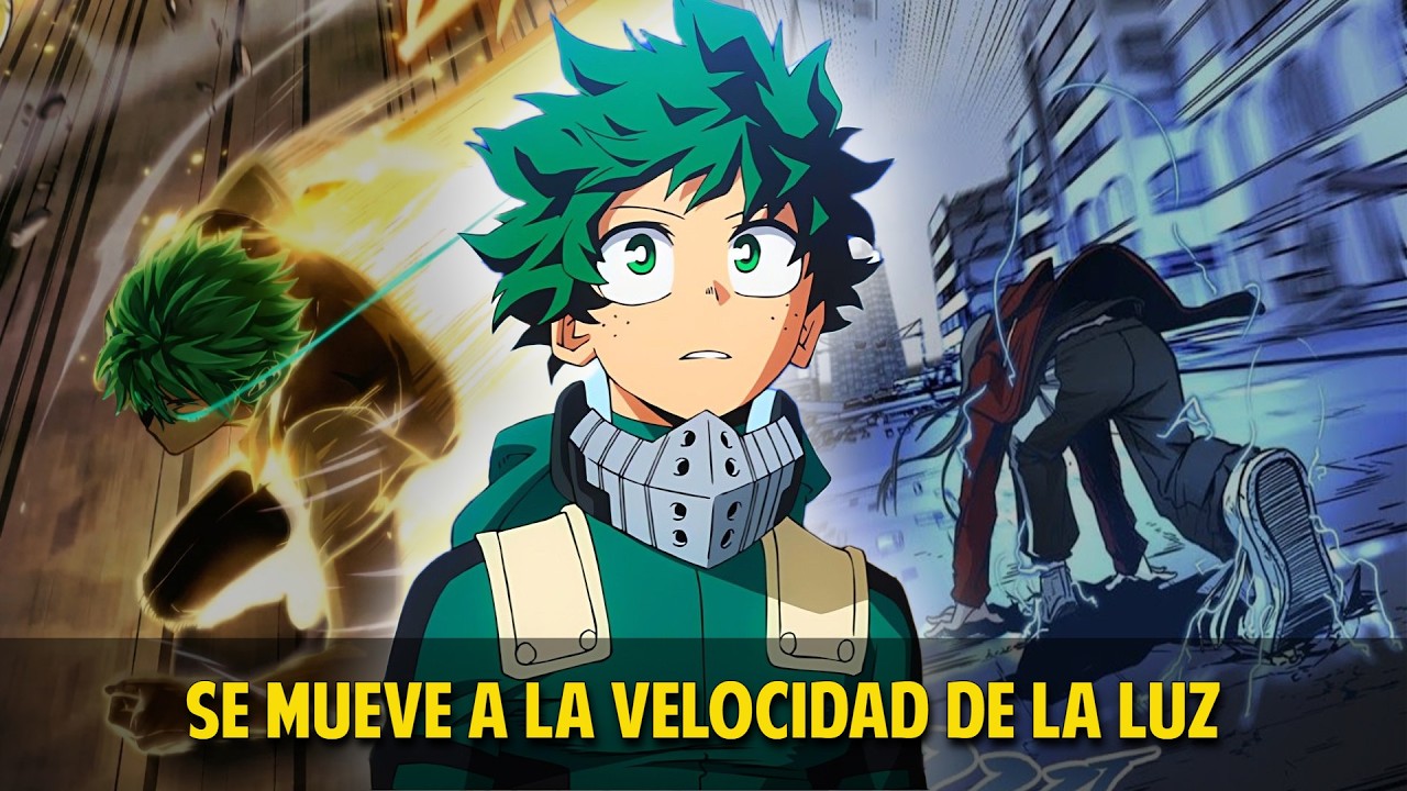 QHPS Izuku Tenia Un Quirk Que Le Permitia Moverse A La Velocidad De La Luz?