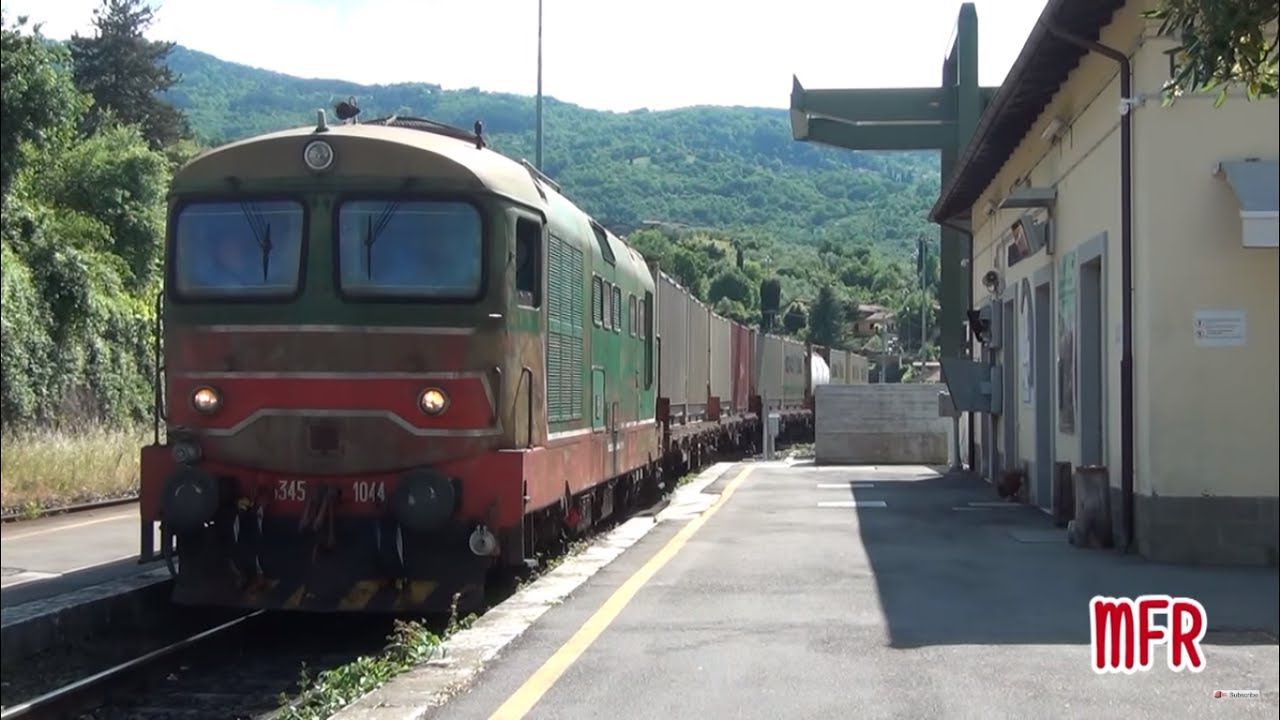 KERAKOLL COMPILATION 1: D345 OLD e D345 XMPR in manovra alla stazione di MINUCCIANO PIEVE CASOLA.