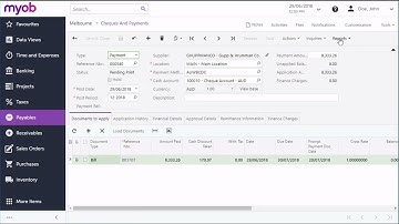 MYOB Acumatica Training - Finance - Accounts Payable - Making Payments
