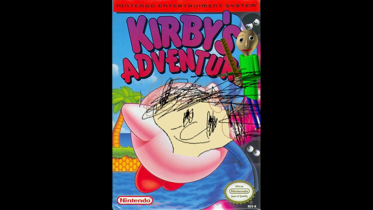 Kirby's Adventure Butter Building but it has the Baldi's Basics