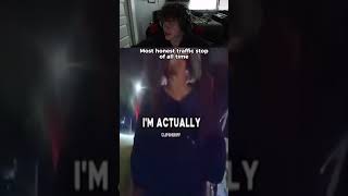 Most honest traffic stop of all time 😂