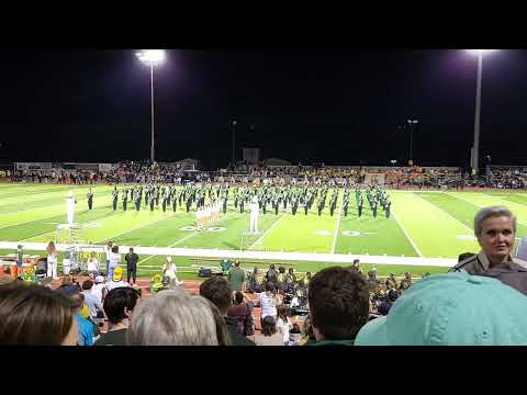 Placer High School Golden Hillmen half time performance 9-1-2023