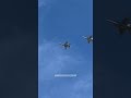 F-18s overhead break at Mojave Air & Space Port #f18 #jets