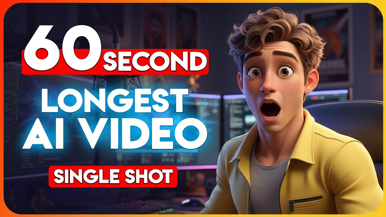 The ONLY AI Tool That Generates 60 Second Videos In a Single Shot - YouTube