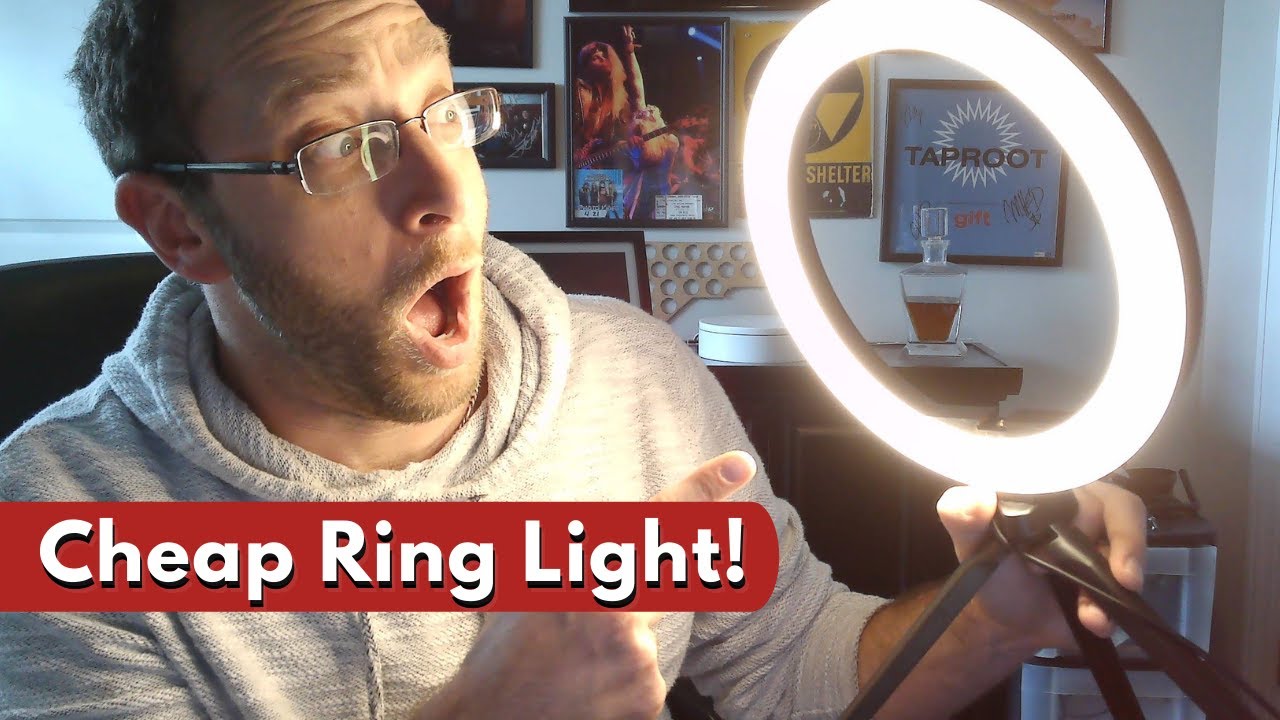 Cheap Ring Light for YouTube Videos and Streaming Under 30 YouTube