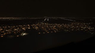 Night Arrival into Antalya Airport (LTAI) | Fenix A320 CFM | MSFS