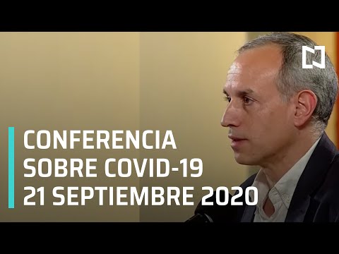 Conferencia Covid-19 en México - 21 septiembre 2020