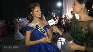 Yulia Polyachikhina | Miss Russia talks about her dress