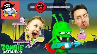 Hunting for the Boss in ZOMBIE CATCHERS Passage Zombie Zombies Game as a cartoon for children