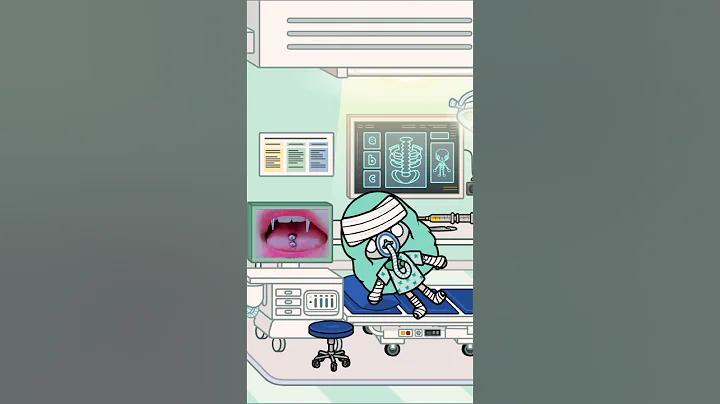 horror hospital toca boca world #shorts #tocaboca #tocalifeworld