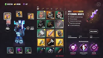 Minecraft Dungeons Pain Cycle Eternal Knife Build Apoc+25