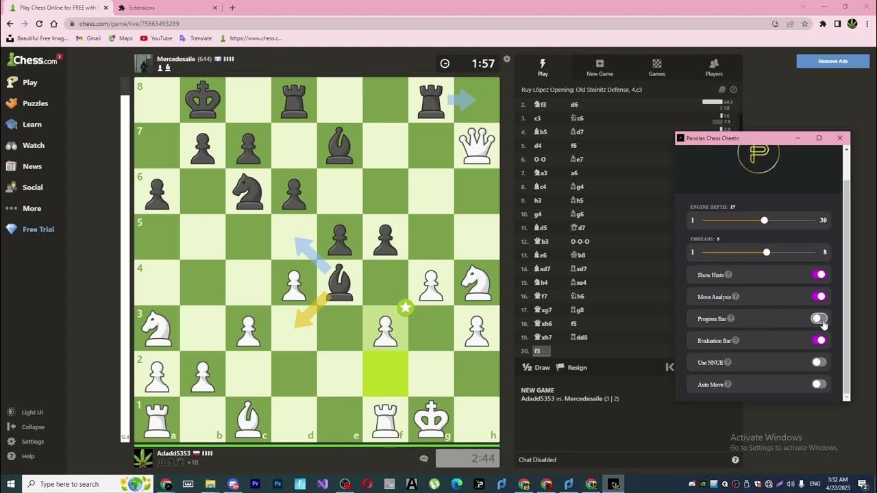 Best Chess Cheat to buy in 2023 Stockfish Visualization Panolas