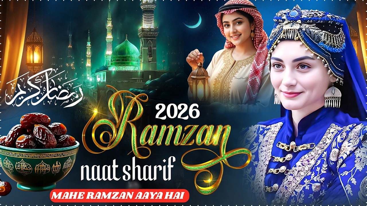 🕋☪️ Ramzan Mubarak | 2026 best Ramzan Naat | Best Urdu Naat ~ Ramzan Naat ~ Very Heart Touching Naat