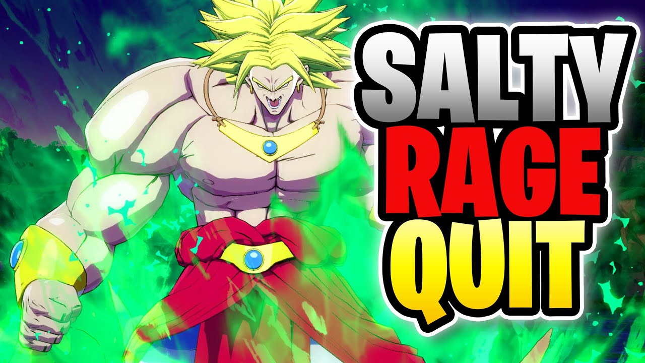 (Z BROLY COMBOS WEREN'T ENOUGH) & MORE RAGE QUITS! | Dragonball ...