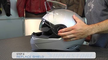 How To: Change the Schuberth S2 Helmet Shield | Motorcycle Superstore
