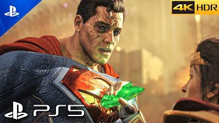 (Ps5) Suicide Squad - Superman Kills Wonder Woman Fight | Realistic Ultra Graphics [4K 60Fps Hdr]