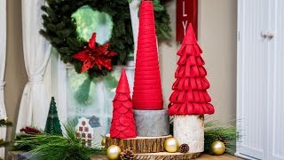 DIY Felt Christmas Trees - Home & Family