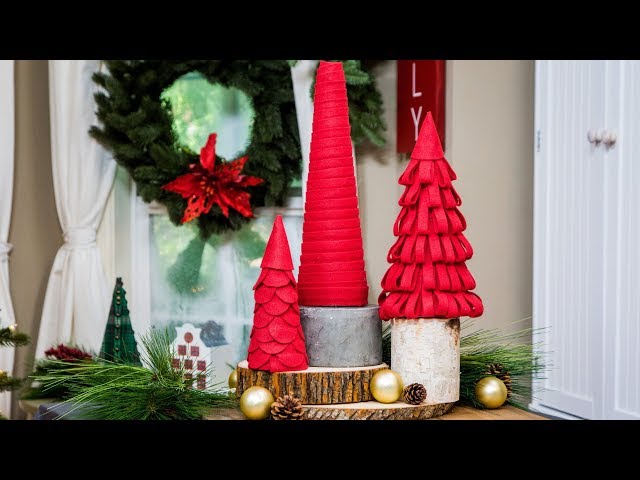 DIY Felt Christmas Tree - Showit Blog