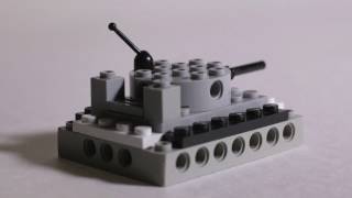Как сделать Lego Танк HD(Изготовление простого танка из деталей конструктора Lego., 2016-11-27T20:27:02.000Z)