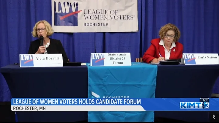 League of Women Voters in Rochester hold state sen...