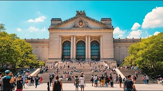 Spring Walk on 5th Avenue NYC | Passing The Met Museum in Bloom