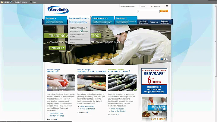 Become a ServSafe Proctor