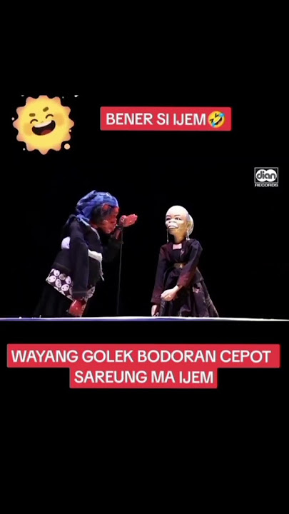 cepot & ijem kocak 😆 melak lauk/nanem ikan