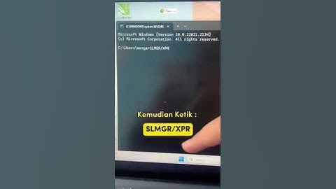 CARA CEK WINDOWS ORIGINAL/BAJAKAN