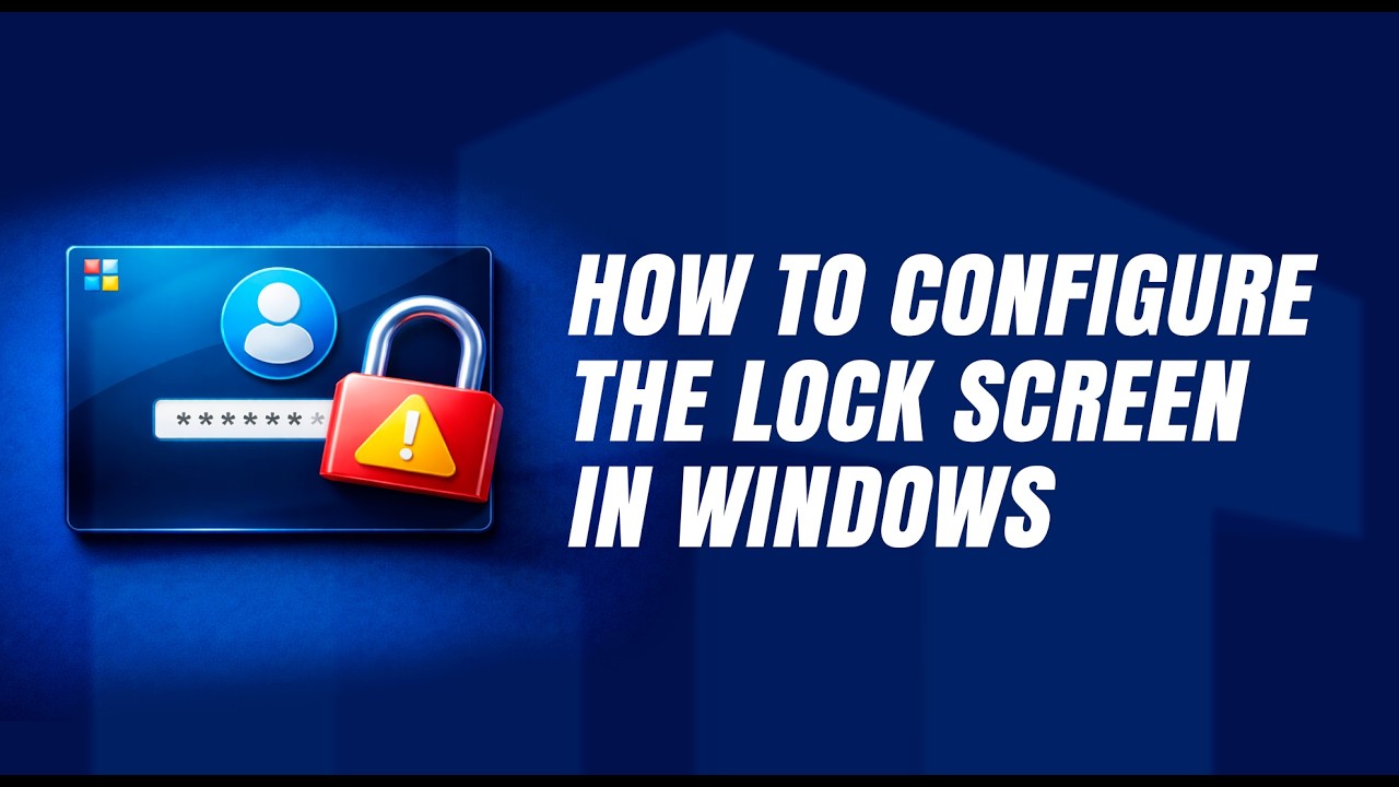 How to Disable or Change the Lock Screen in Windows 11