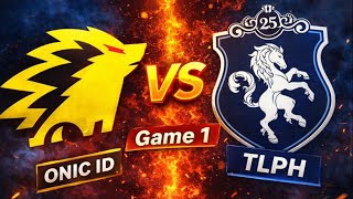 Download Lagu ONIC ID vs TLPH | Game 1 | A Clash of Titans #mobilelegends #mlbb MP3