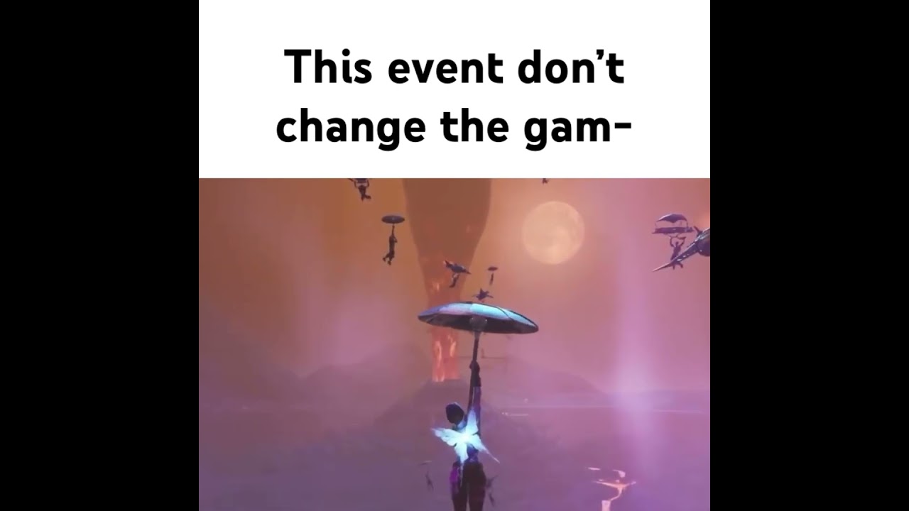 This event changed the game 😓 #fortnite
