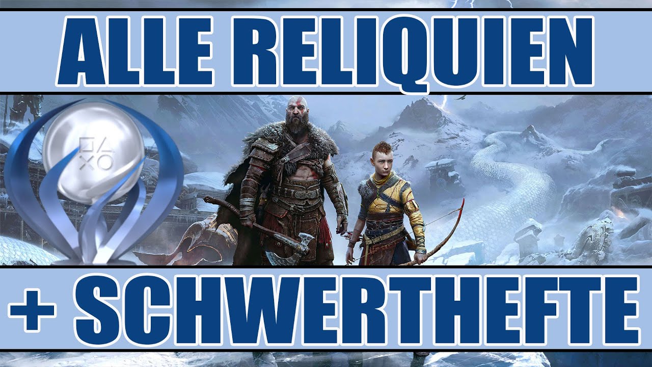 God Of War Ragnarök Alle Reliquien God of War Ragnarök - Alle Reliquien - Alle Schwerthefte - Sammler