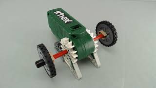 Full K'NEX Battery motor Green Update