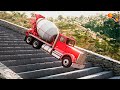 Stairs VS Cars #39 - BeamNG drive