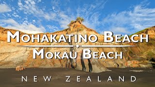 Mohakatino and Mokau Beaches - New Zealand