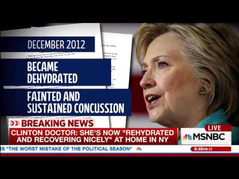 Clinton's Episode of Dehydration (9-11-16)