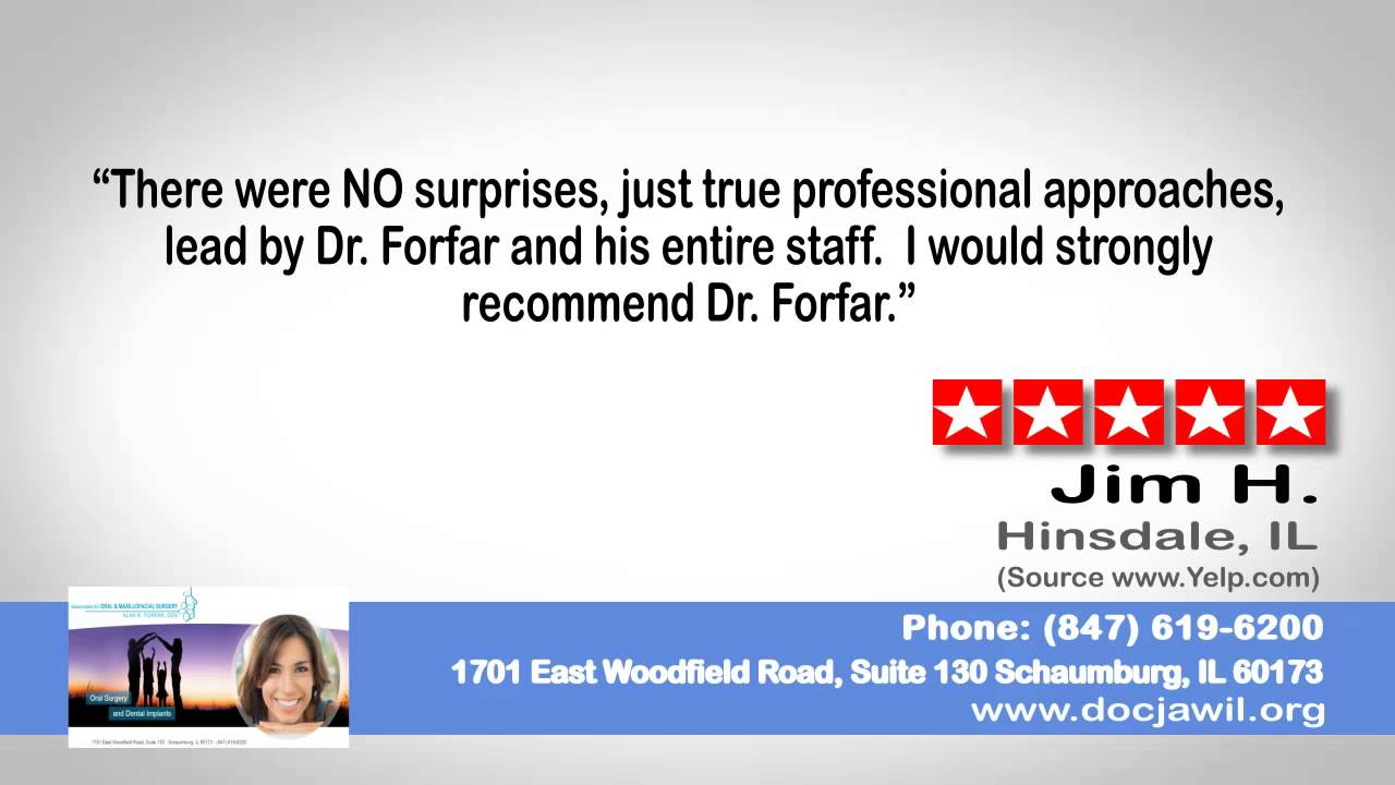 Dr. Alan R. Forfar, DDS REVIEWS Schaumburg, IL DENTIST REVIEWS