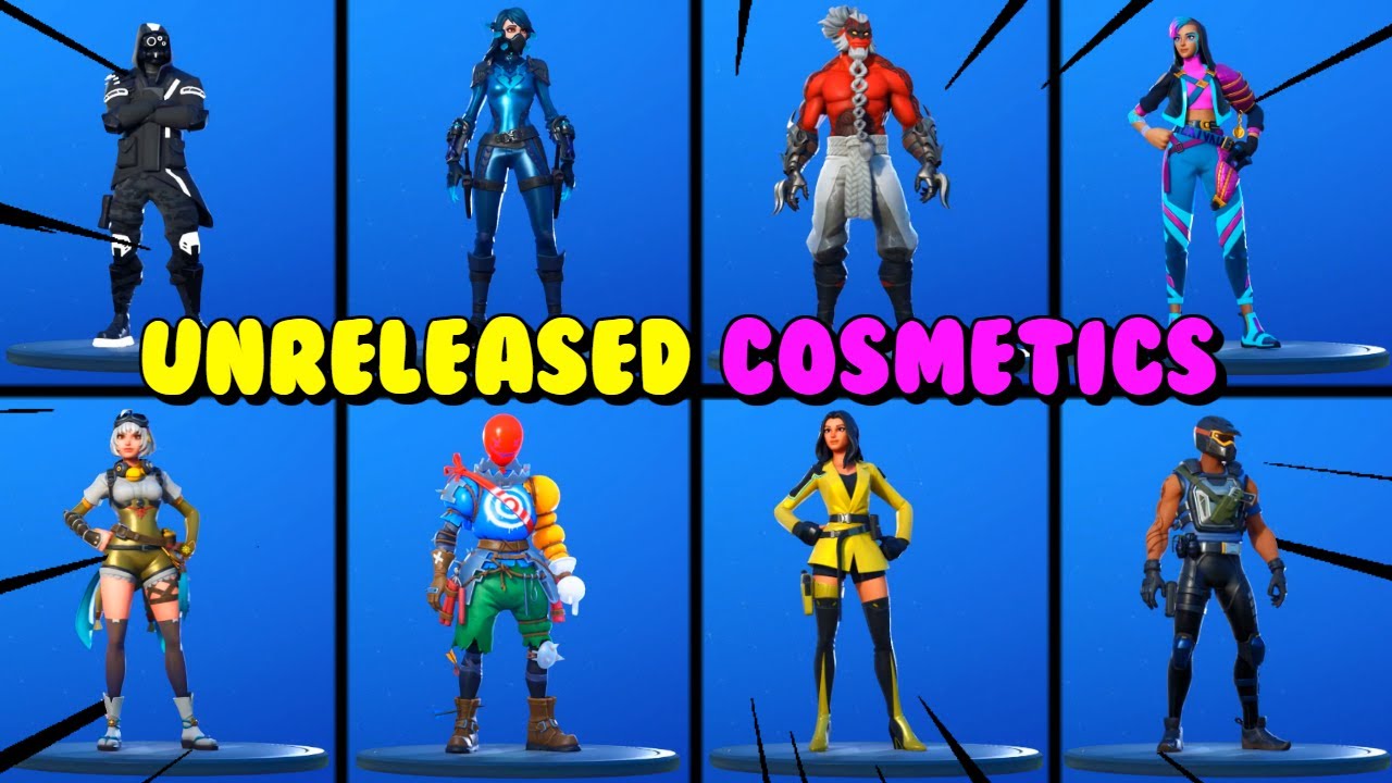 Unreleased Fortnite Skins