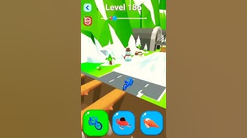 Shape shifting game#gaming#gameplay video #shorts#Level 186