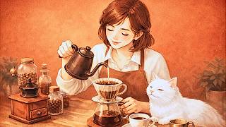 A Gentle Day in a Cup ☕ Soft Cafe Jazz for Relax, Work & Study screenshot 1