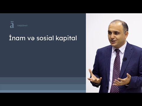 İnam və sosial kapital | Anar Vəliyev