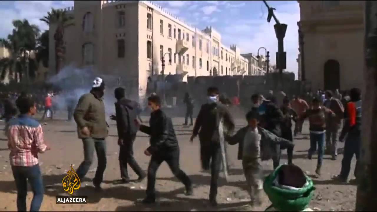 احتجاجات تُحيي ذكرى الثورة المصرية - قناة الجزيرة البلقان