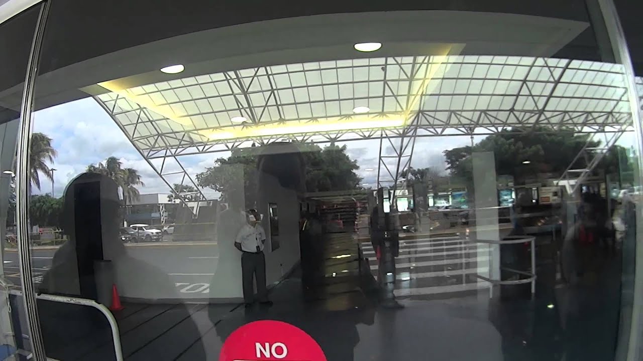 Managua Airport Arrival YouTube