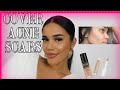 Full coverage foundation routine |Perfect for dark spots | Acne scars | TOOMUCHWINN 🖤