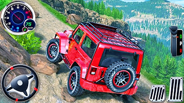 US Offroad Jeep Car Driving Simulator - 4х4 Spintrials Jeep Driver 3D - Android GamePlay