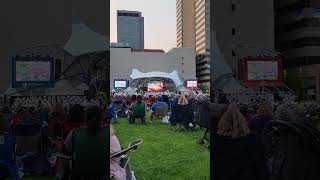 Hold Out. Harmony Project May 2023 Columbus Commons.