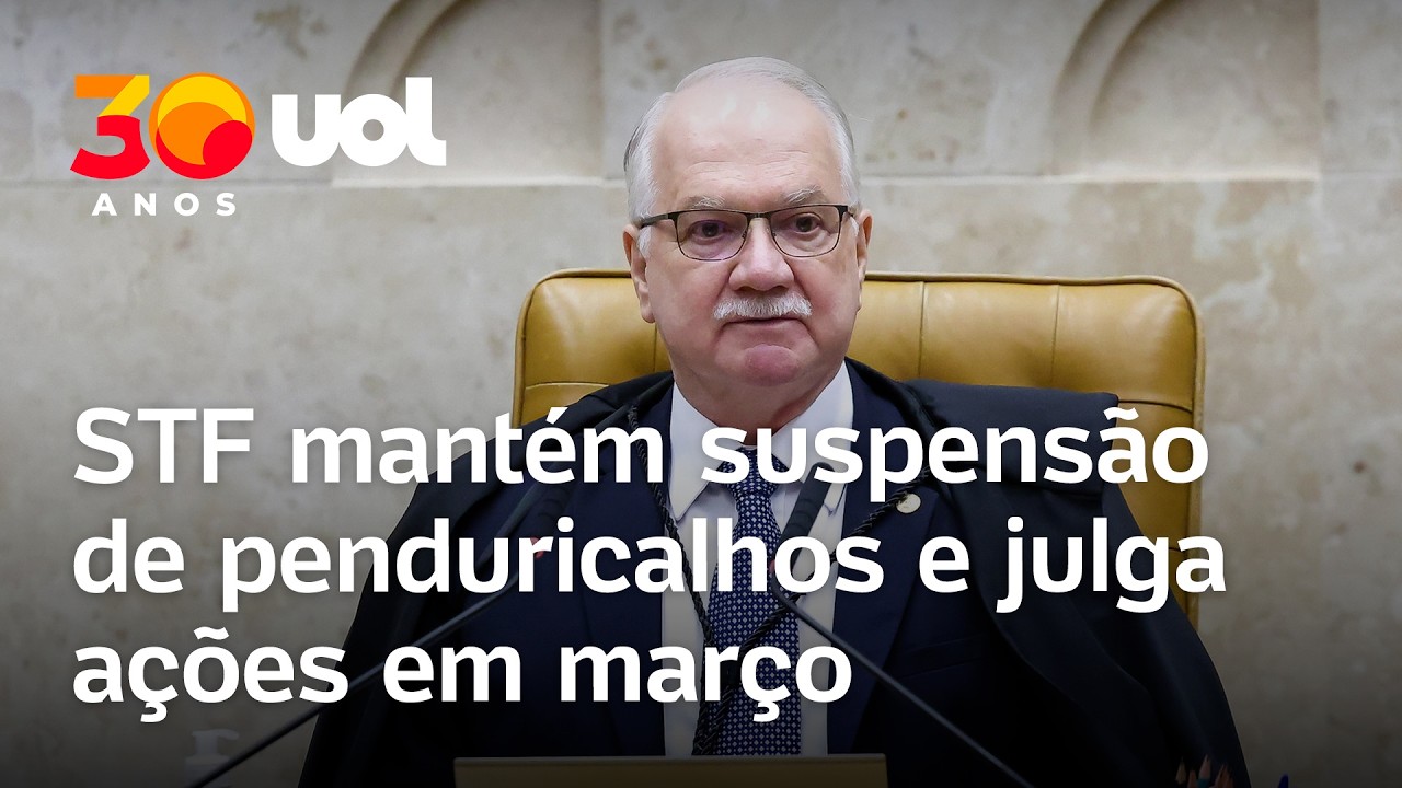 STF mantém suspensão de penduricalhos e reúne ações para julgar em março