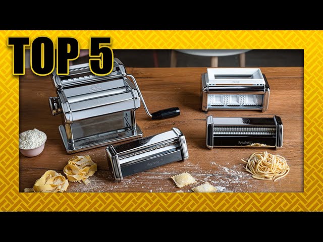 ✓ Maquina para Hacer Pasta Fresca Casera Espaguetis Tallarines