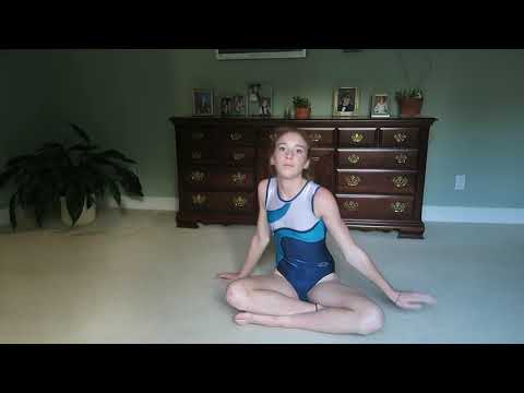 Caitlin - Flexibility Exercise Routine for Gymnastics